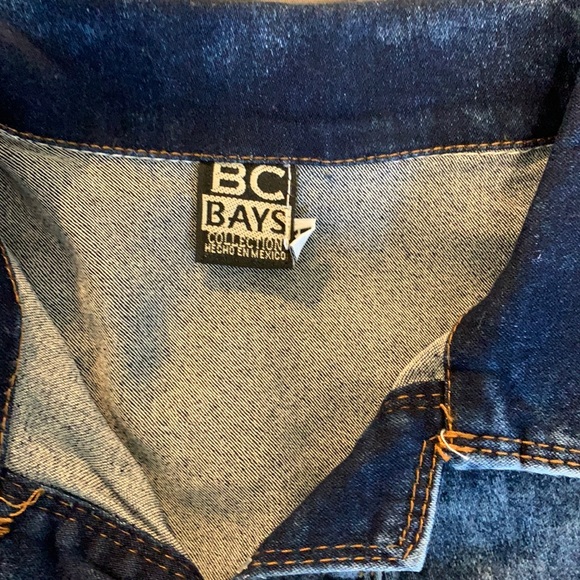 Mexican Denim Jacket embroidered, new without tags, - Picture 2 of 5